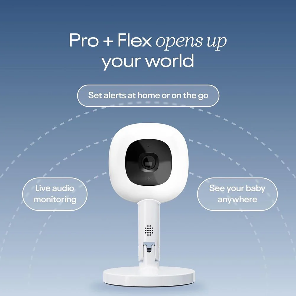Nanit Pro Smart Baby Monitor and Flex Stand (V2) - Image 6