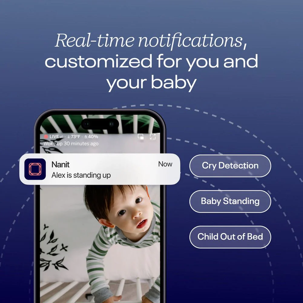 Nanit Pro Smart Baby Monitor and Wall Mount (V2) - Image 3