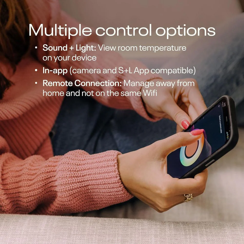 Nanit Sound + Light Smart Baby Night Light and Sound Machine - Image 9