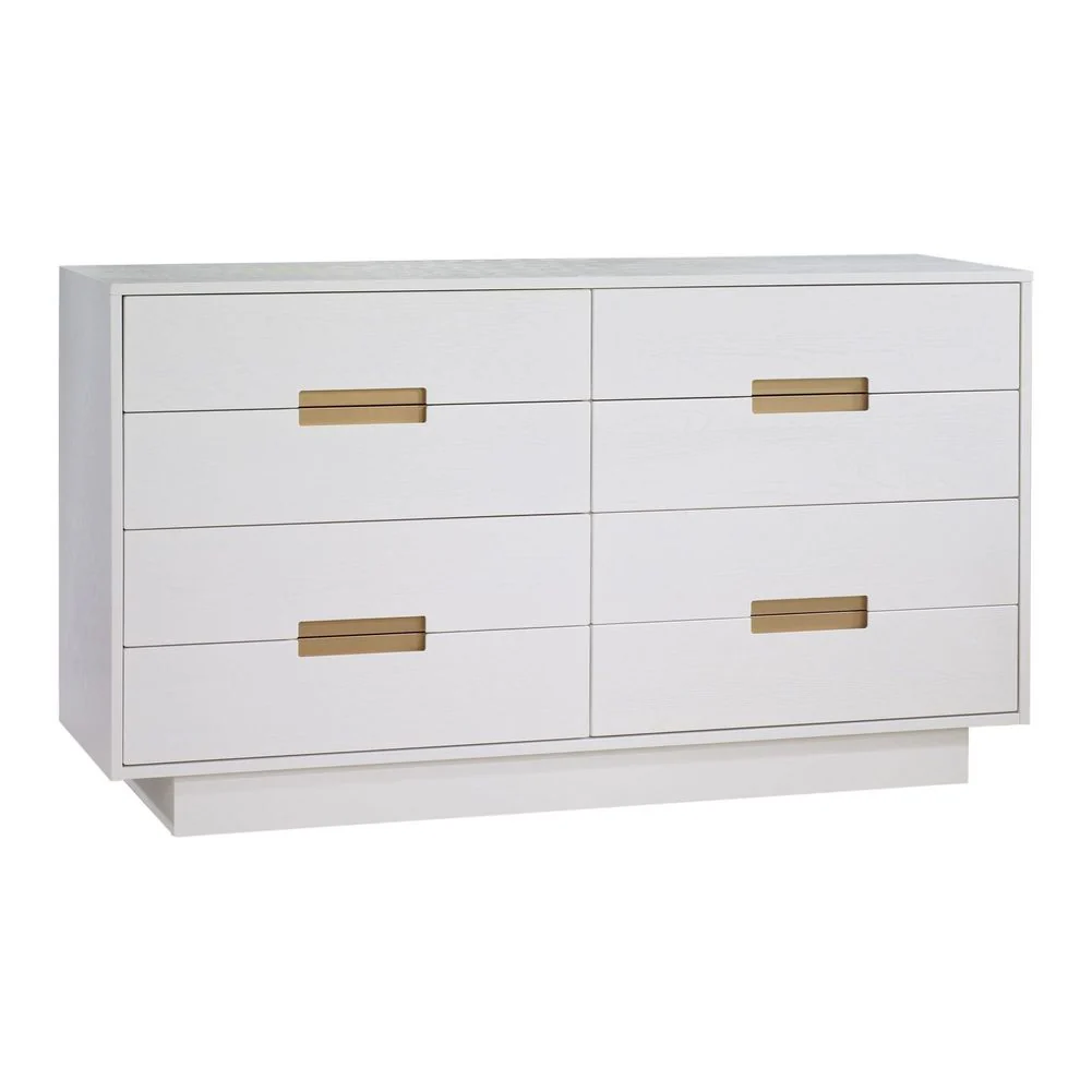 Natart Signature Series Como 8-Drawer 65 inch King Dresser - Image 3