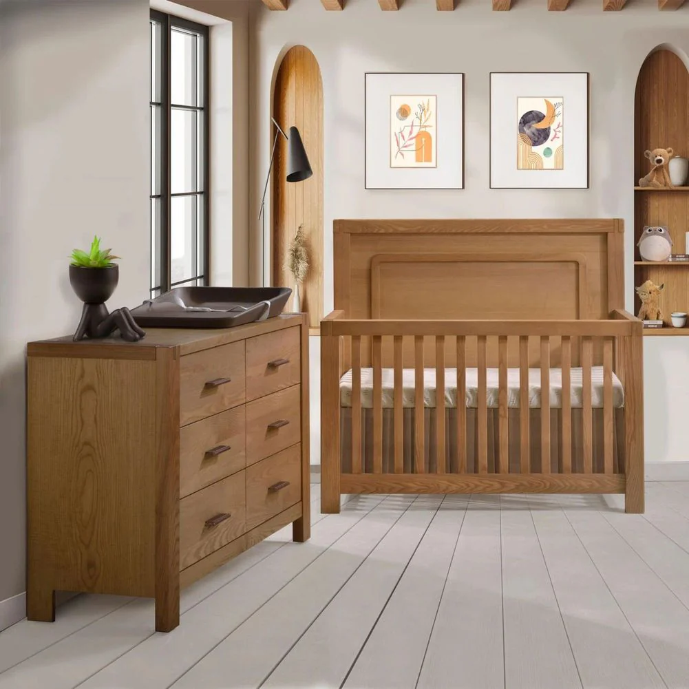 Natart Signature Series Toscano 5-in-1 Convertible Crib - Image 8