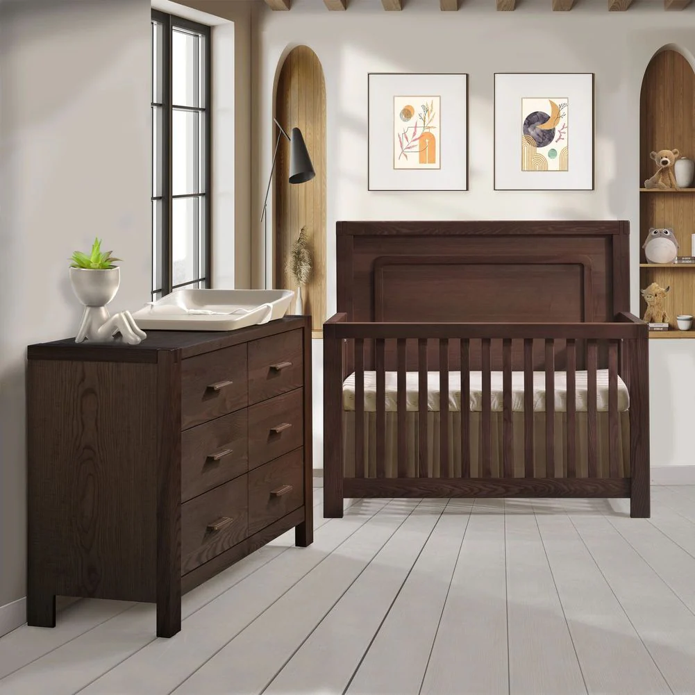 Natart Signature Series Toscano King 66 inch Drawer Dresser - Image 2
