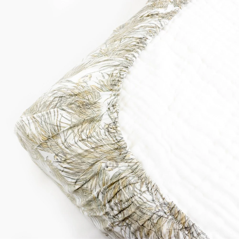 Nest Designs Bamboo-Cotton Blend Fitted Crib Sheet - Image 2