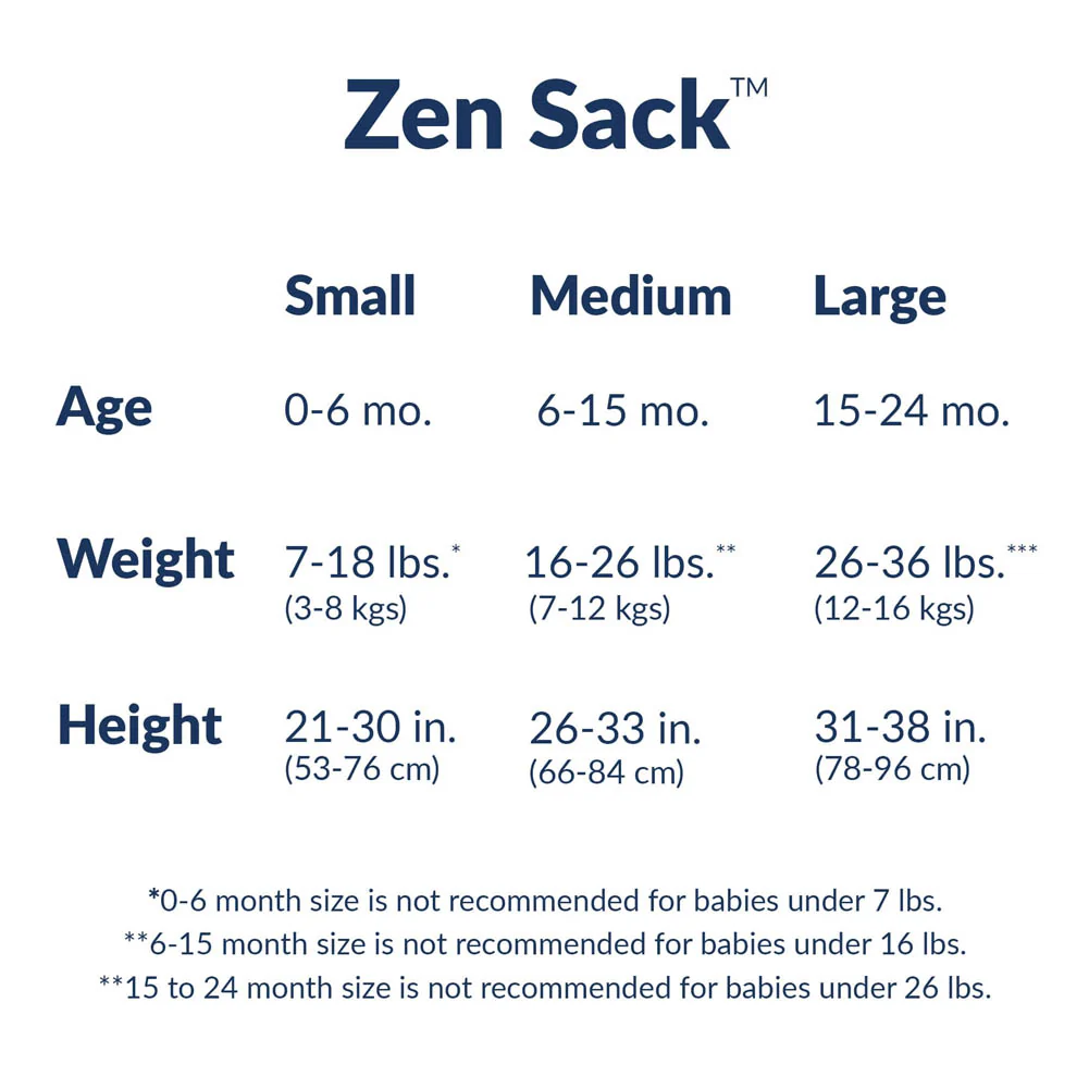 Nested Bean Zen Sack Premier Bamboo 0.3ToG - Blushing Butterflies (Small, 0-6 Months) - Image 3