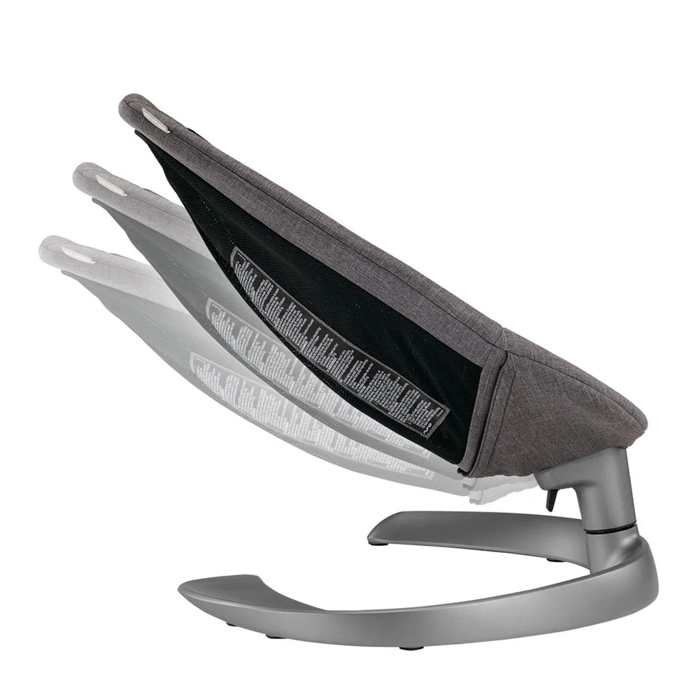 NUNA LEAF Grow Swing with Toy Bar - Charcoal - Image 3