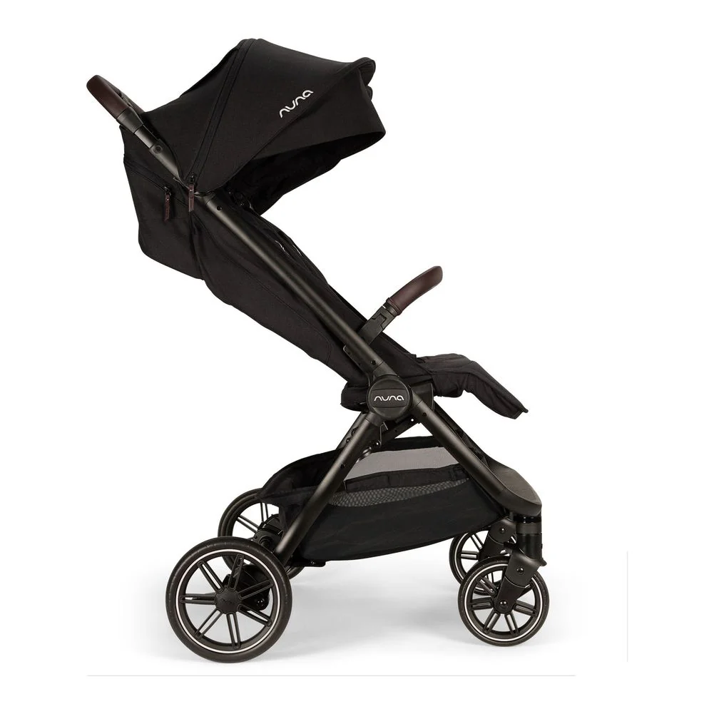 NUNA TRVL dubl Double Stroller - Caviar - Image 5