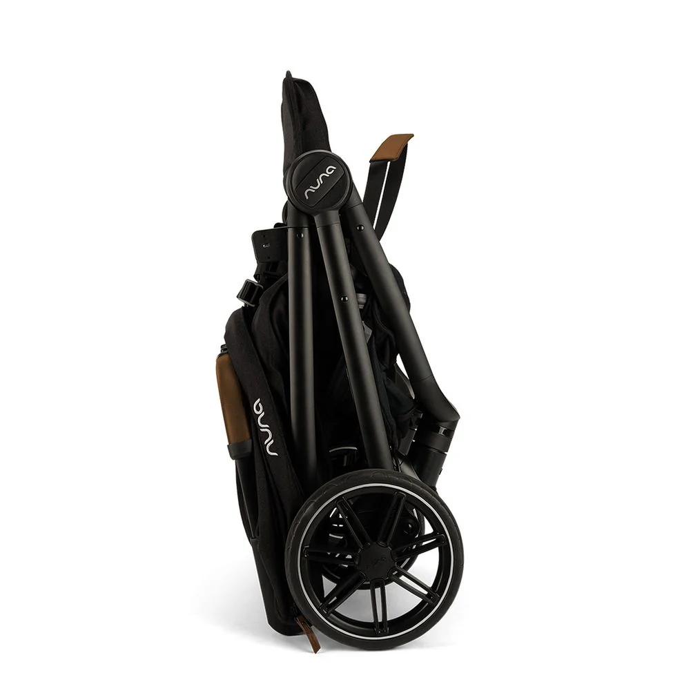 NUNA TRVL LX Compact Stroller - Caviar - Image 11