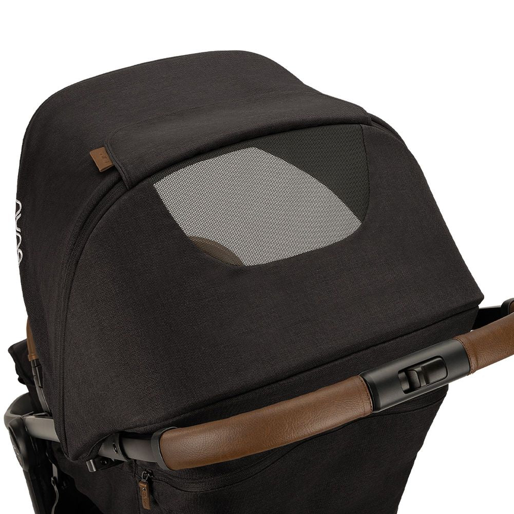 NUNA TRVL LX Compact Stroller - Caviar - Image 8