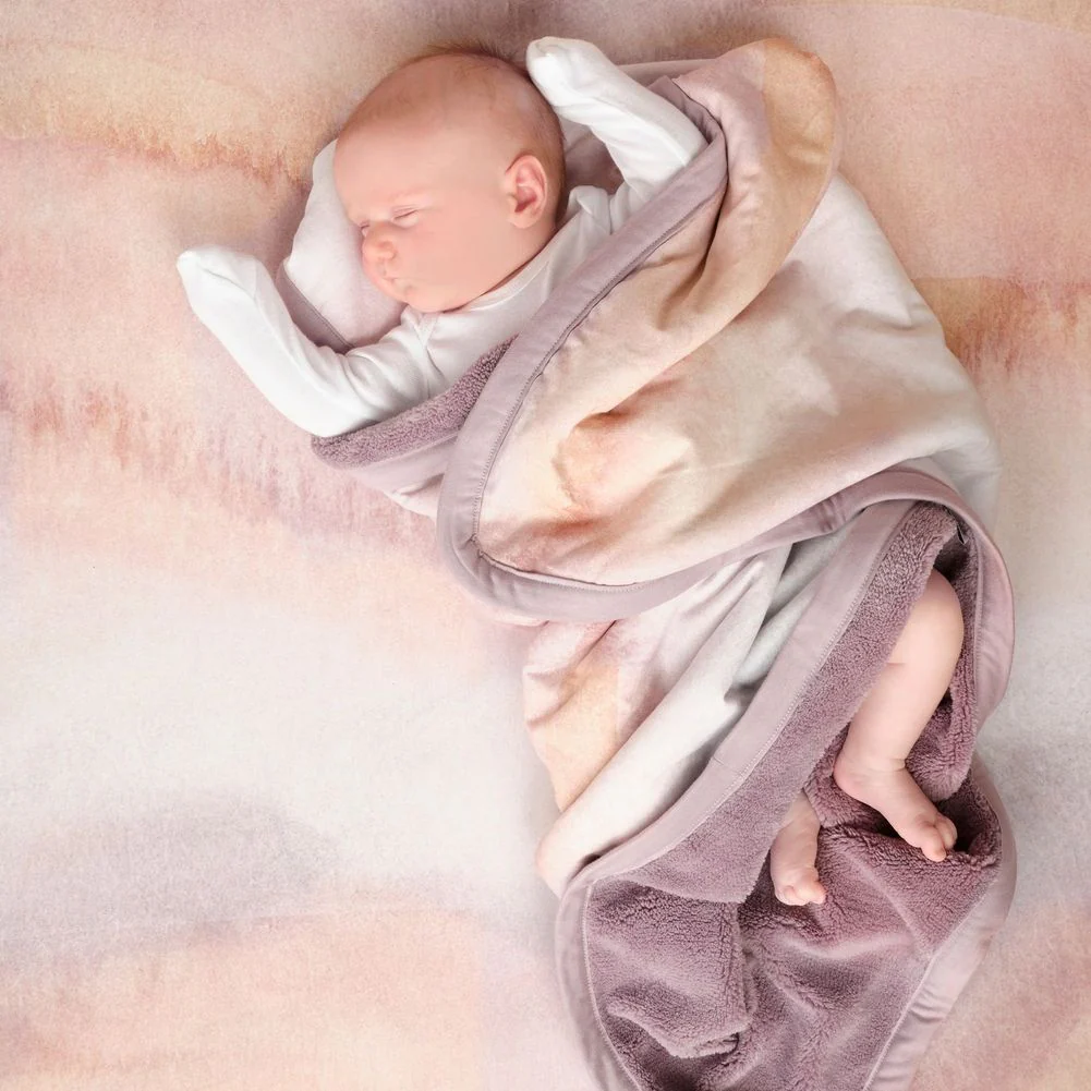 Oilo Cotton Jersey Plush Cuddle Blanket - Image 12