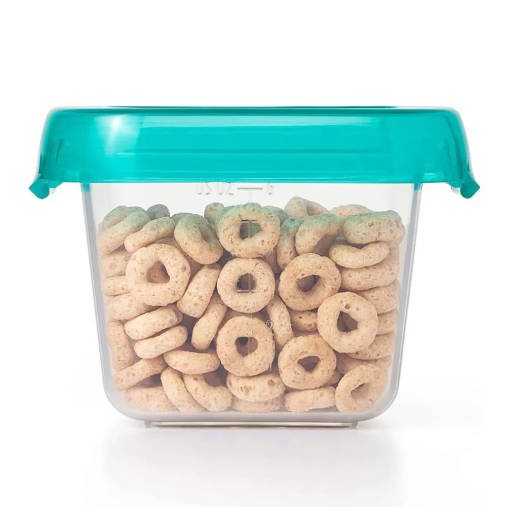 OXO Tot 4-Pack Baby Food Storage Blocks - Teal (6oz) - Image 4