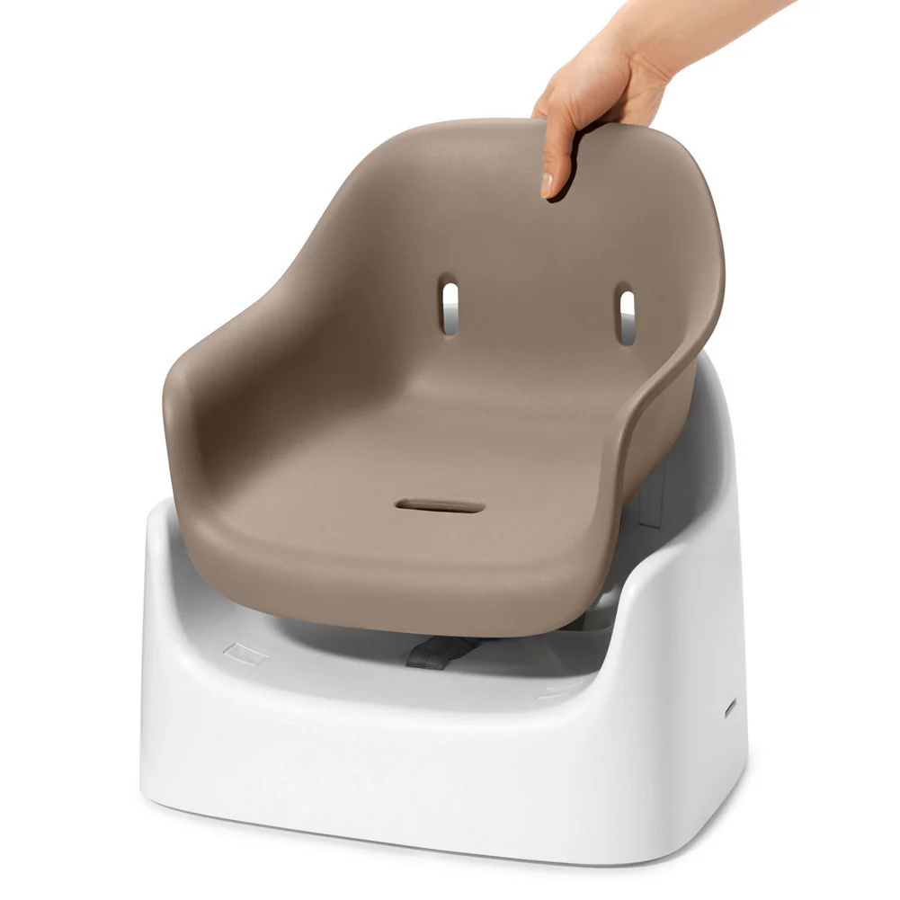 OXO Tot Nest Booster Seat with Removable Cushion - Taupe - Image 7