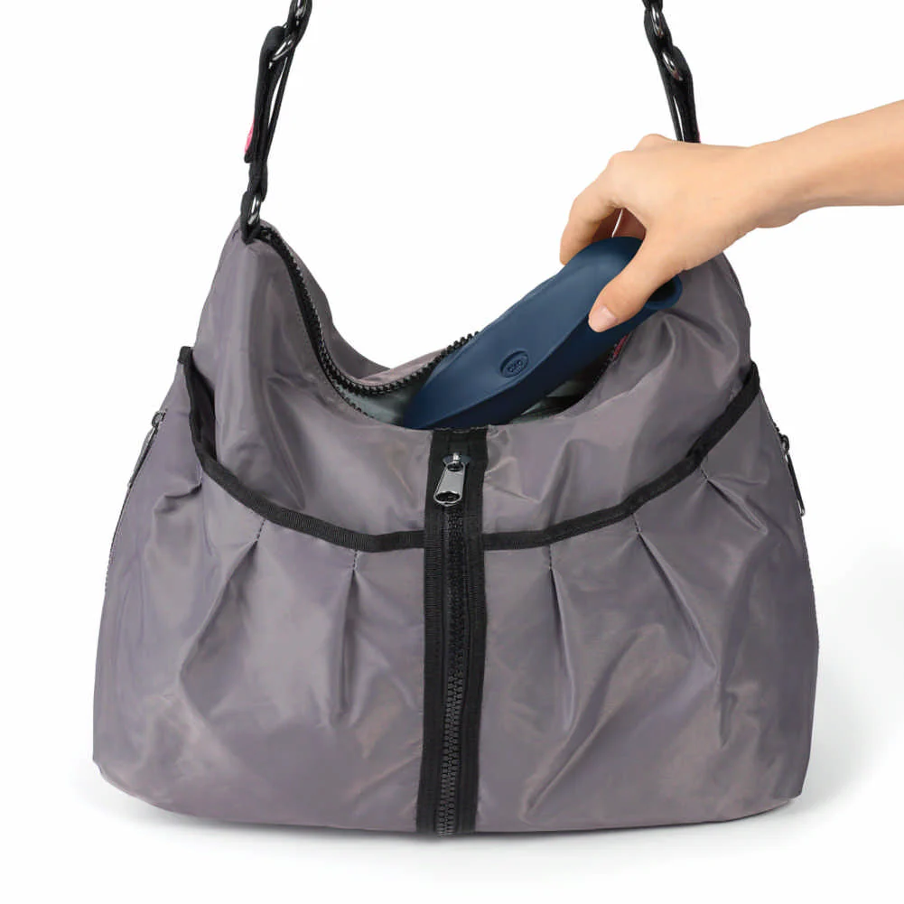OXO Tot Roll-up Bib - Navy - Image 3
