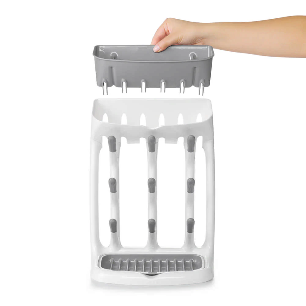 OXO Tot Space Saving Drying Rack - Grey - Image 4