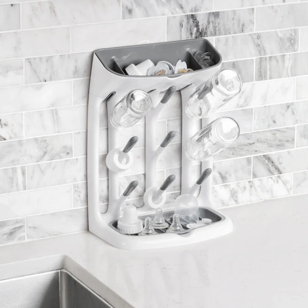 OXO Tot Space Saving Drying Rack - Grey - Image 6