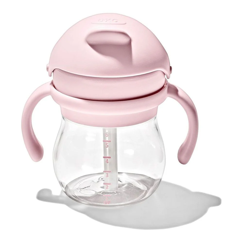 OXO Tot Transitions Straw Sippy Cup with Removable Handles (6 oz) - Image 2