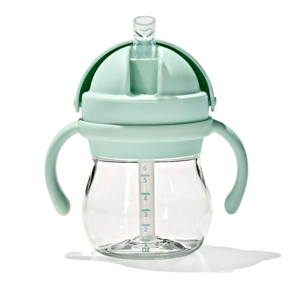 OXO Tot Transitions Straw Sippy Cup with Removable Handles (6 oz) - Image 3