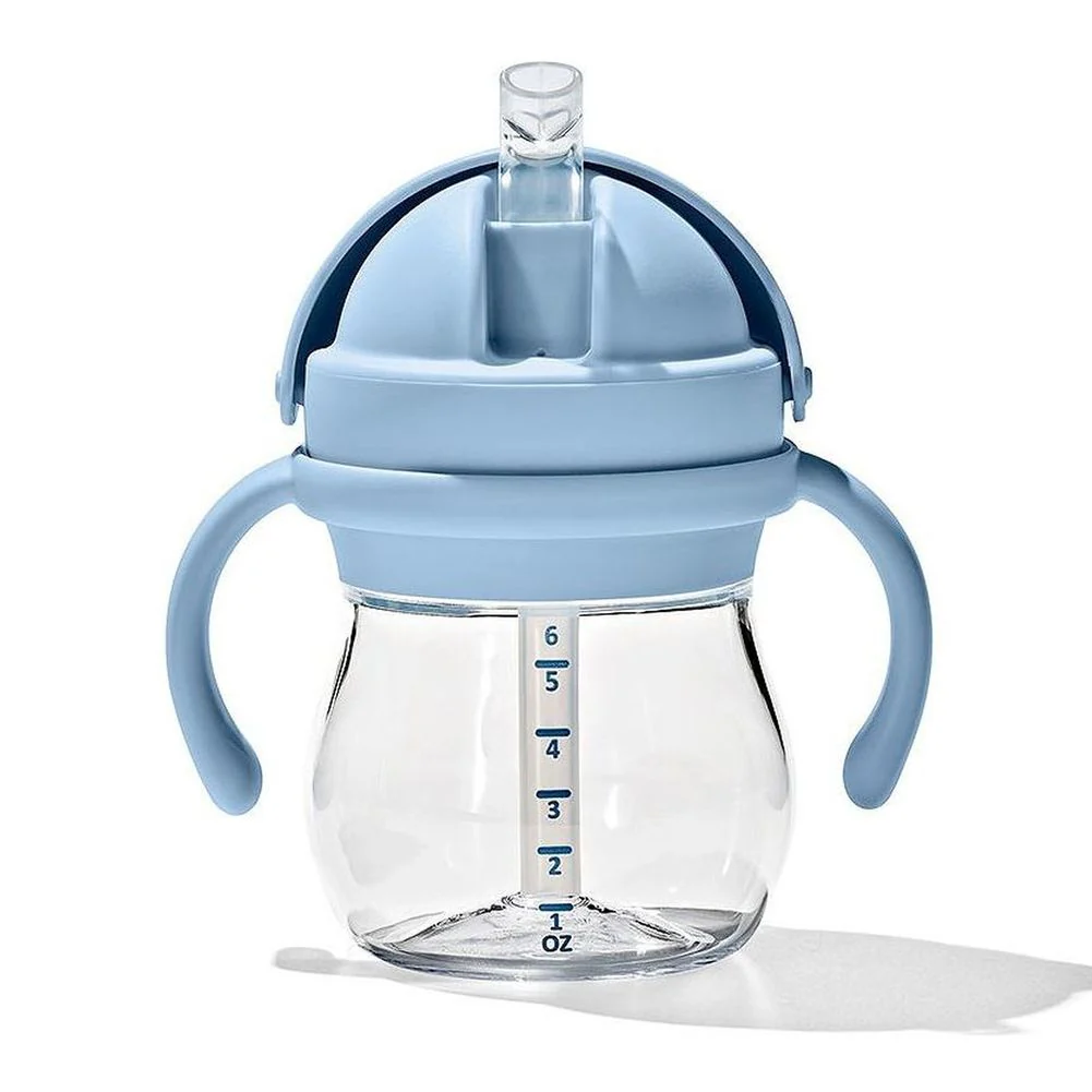 OXO Tot Transitions Straw Sippy Cup with Removable Handles (6 oz) - Image 4