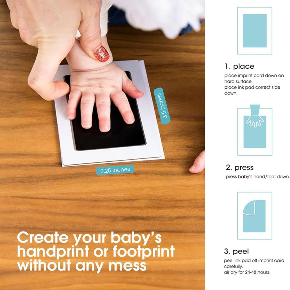 Pearhead 2-Pack Clean-Touch Ink Pad - Black - Image 3