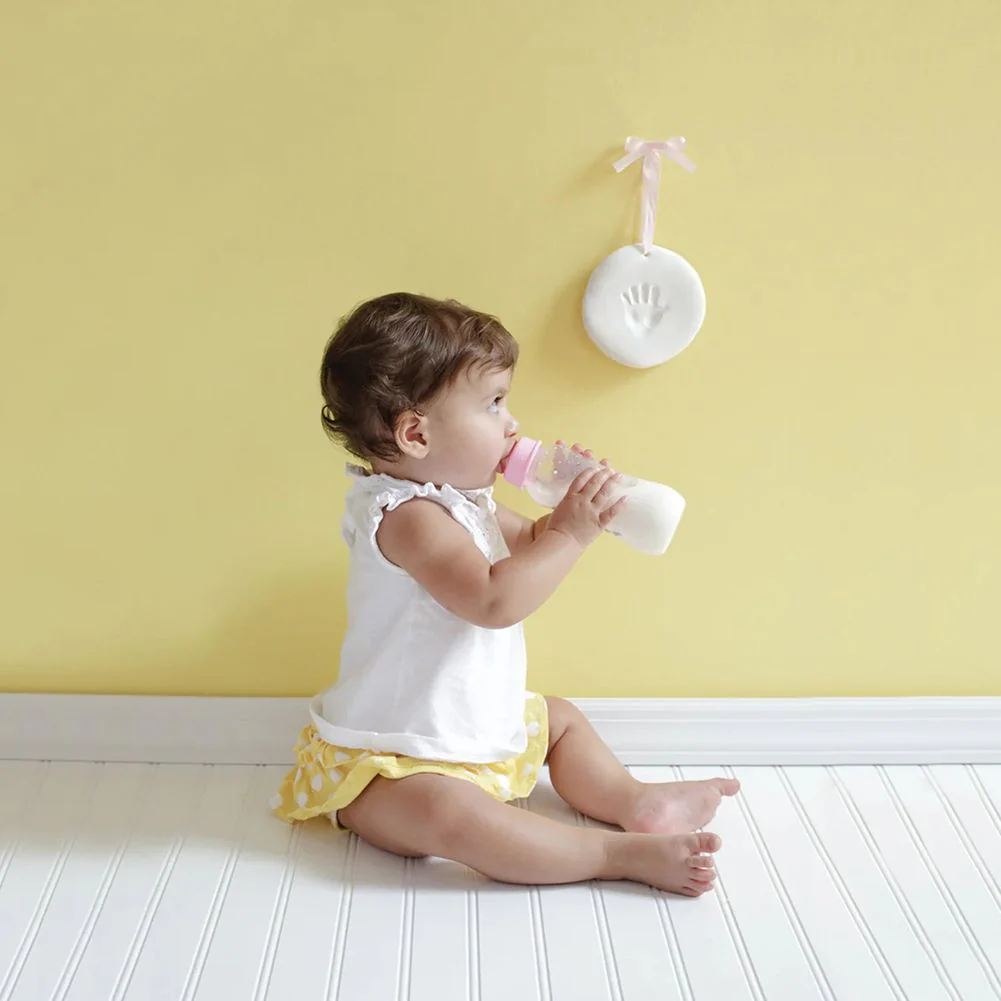 Pearhead Babyprints Clay Keepsake - White Clay - Image 2