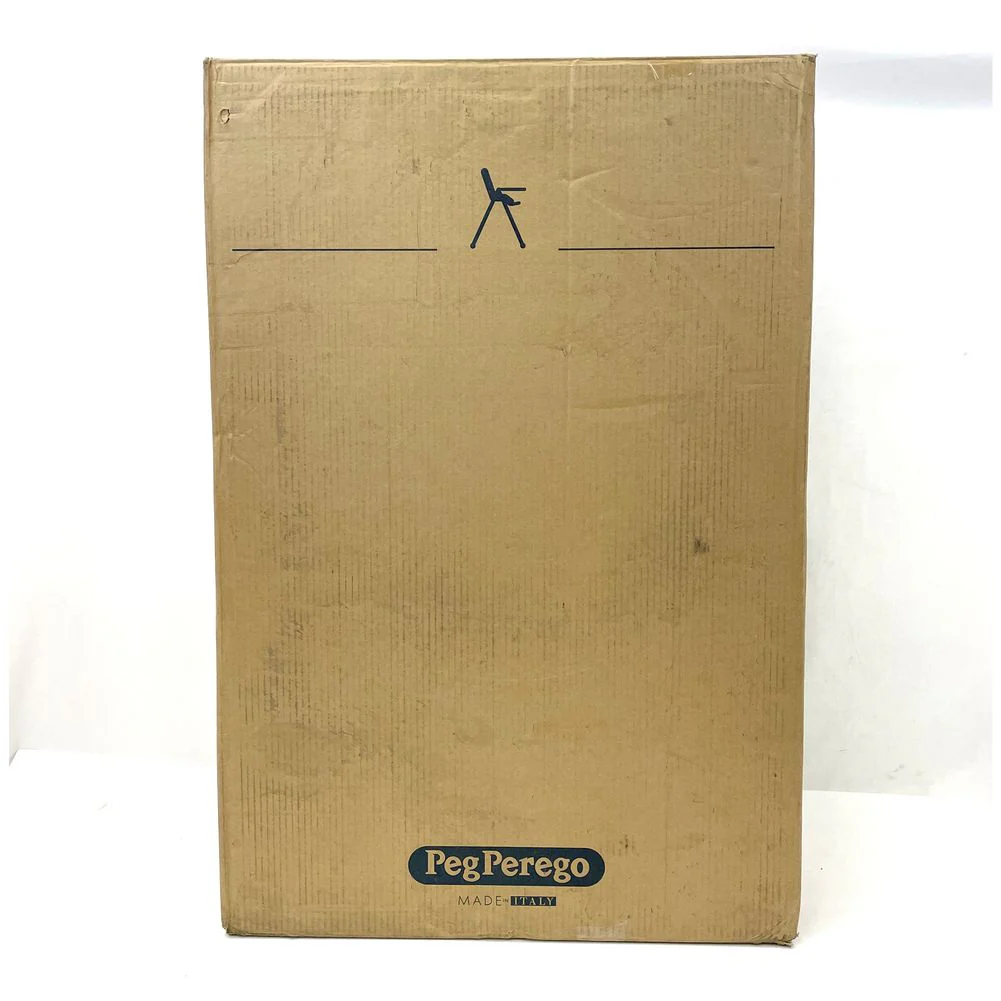 Peg Perego Prima Pappa Zero-3 High Chair - Linear Grey (Open Box) - Image 2