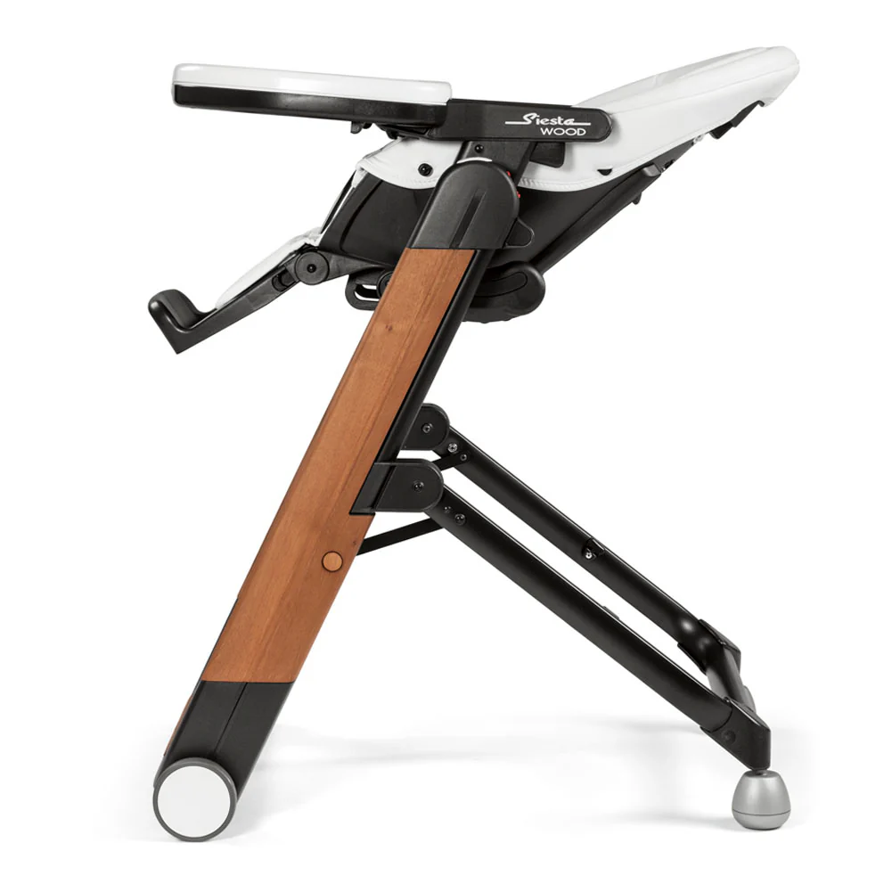Peg Perego Siesta Ambiance High Chair with Eco Leather/Wood Look - Image 10