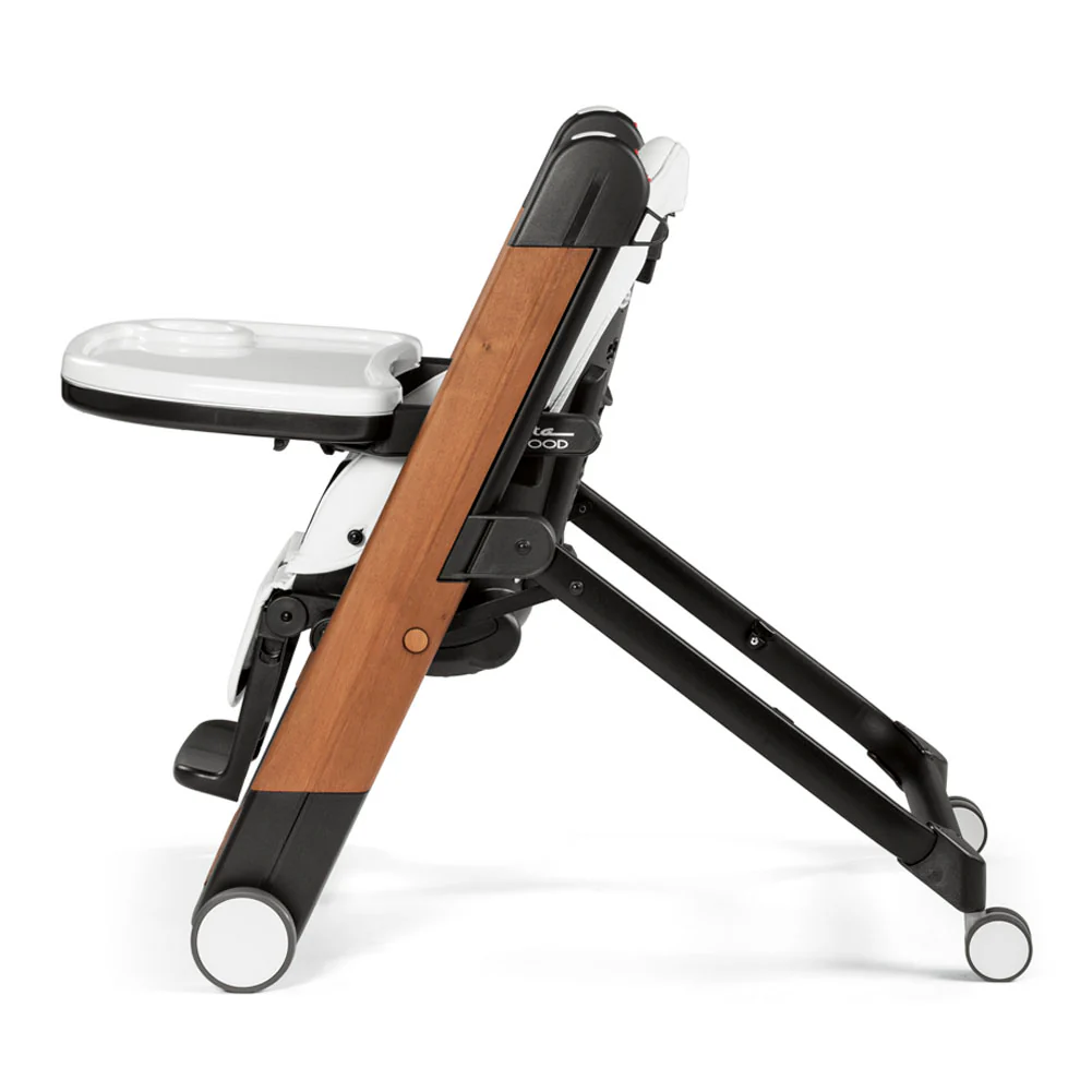 Peg Perego Siesta Ambiance High Chair with Eco Leather/Wood Look - Image 11