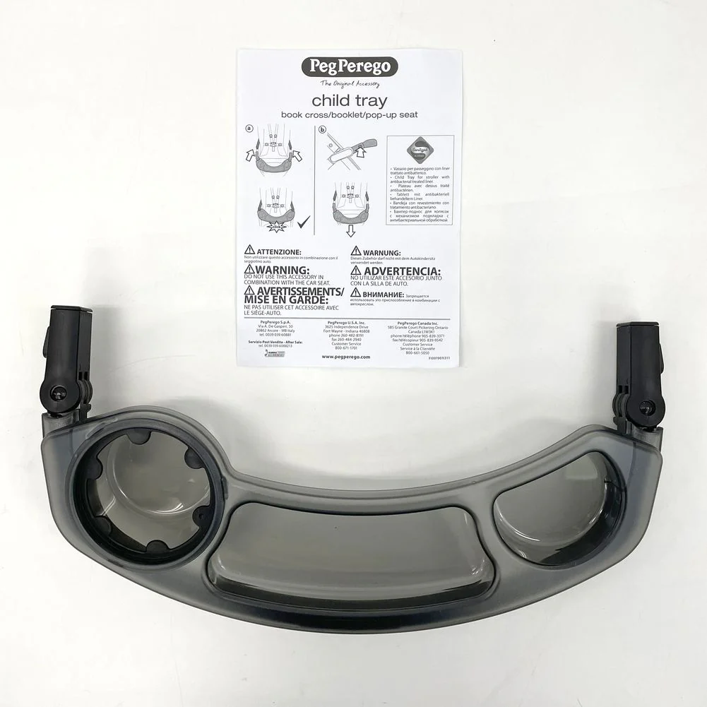 Peg Perego Stroller Child Tray (Open Box) - Image 3