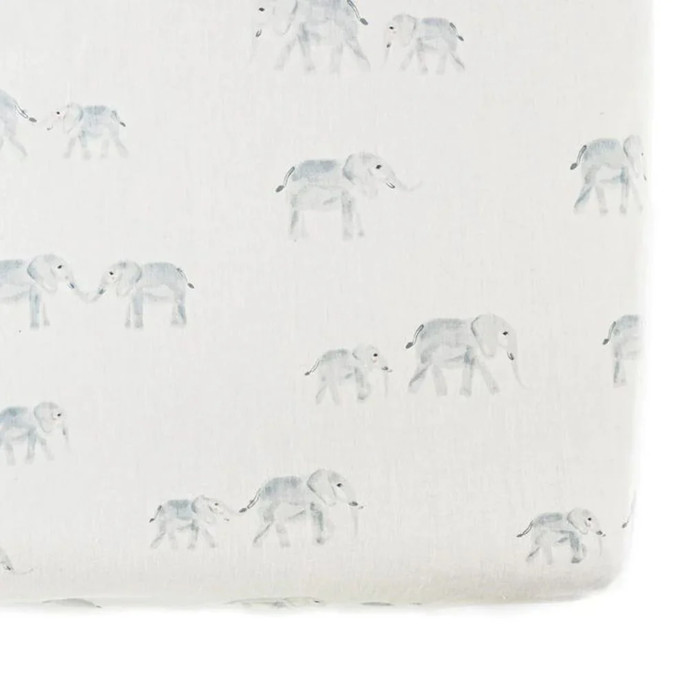 Pehr Follow Me Organic Cotton Crib Sheet