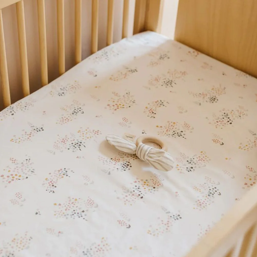 Pehr Organic Cotton Crib Sheet - Image 4