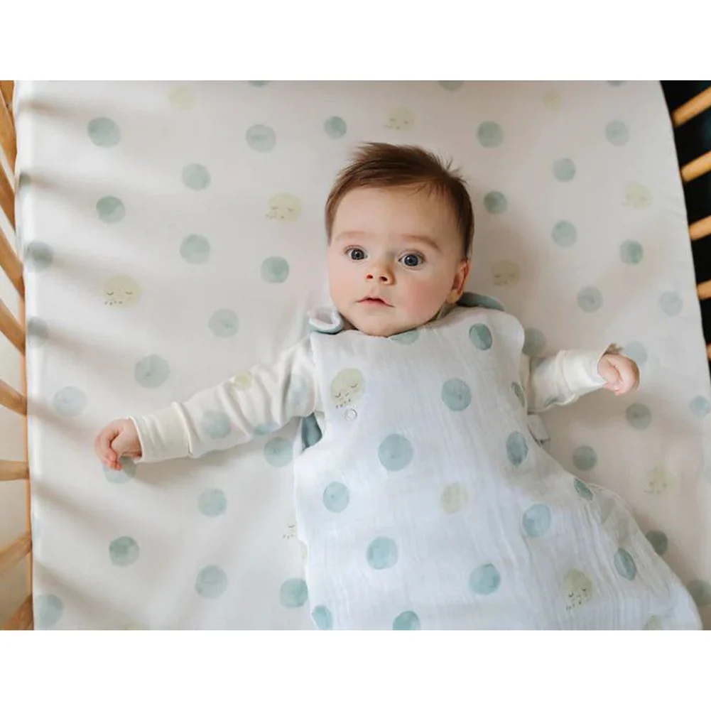 Pehr Organic Cotton Crib Sheet - Image 6