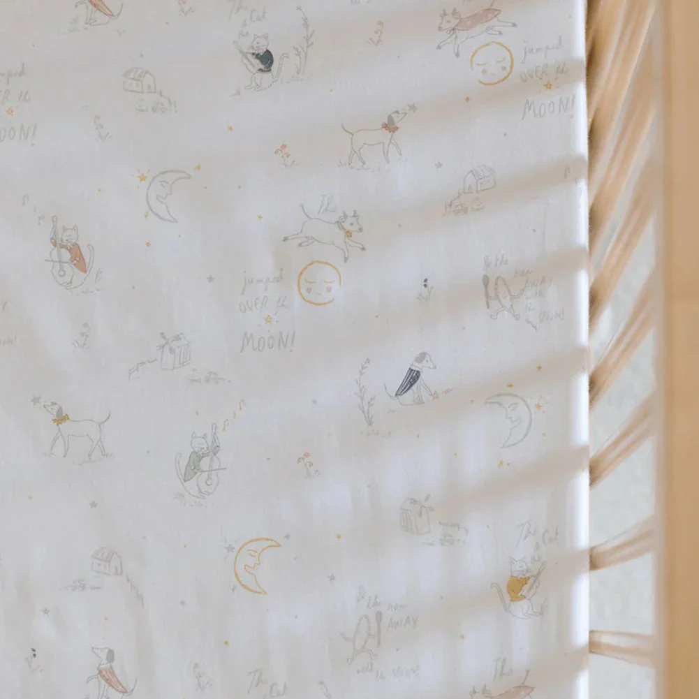 Pehr Organic Cotton Crib Sheet - Image 7