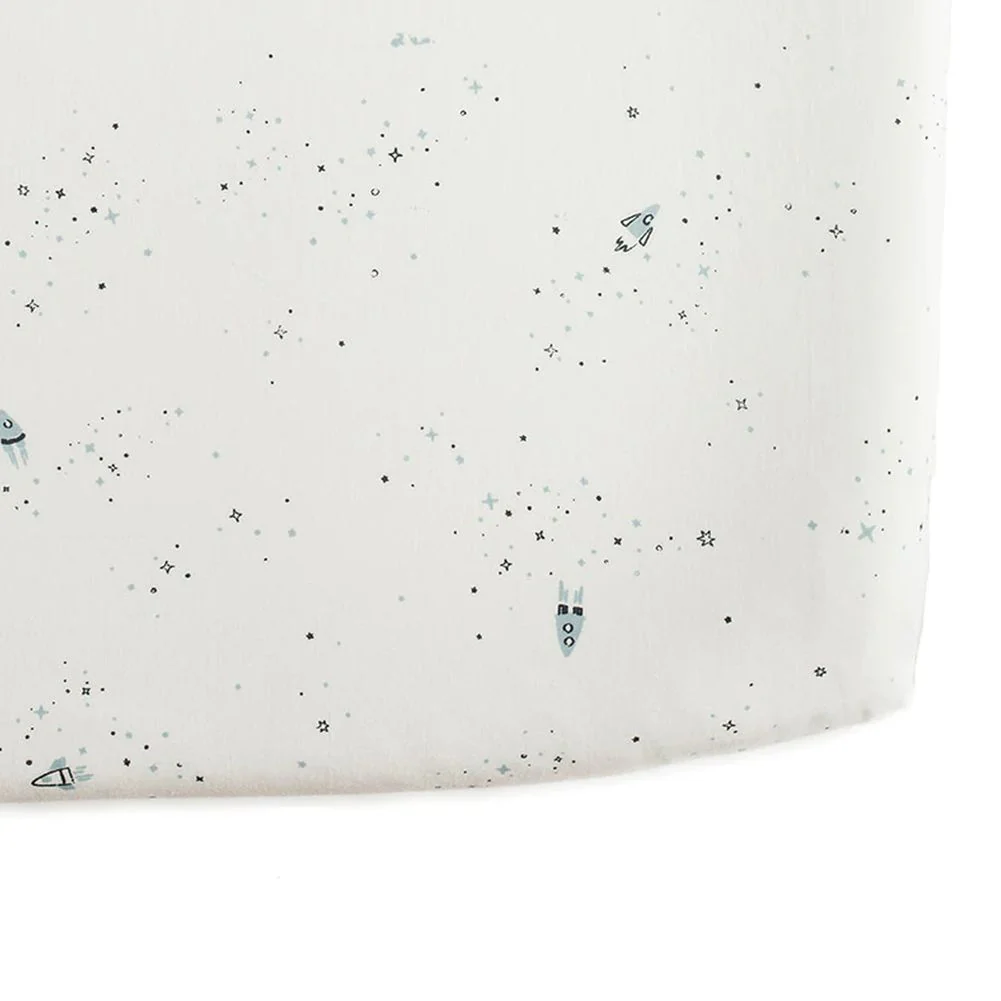 Pehr Organic Cotton Crib Sheet - Image 8