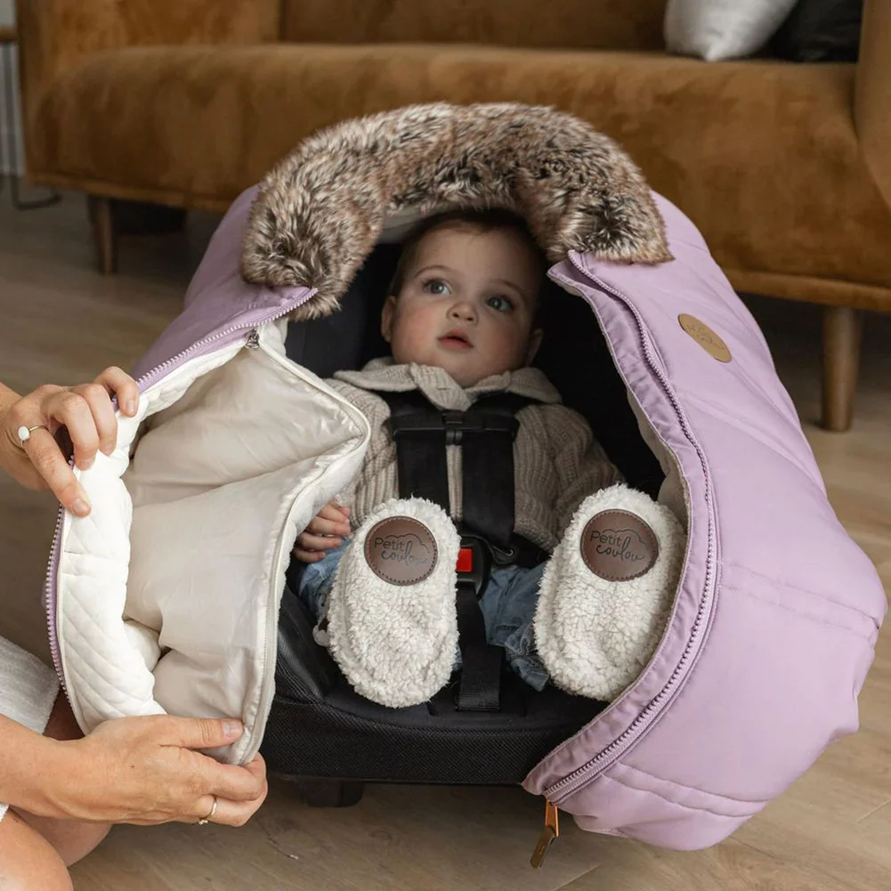 Petit Coulou 3 Season Cover for Infant Car Seats - Image 11