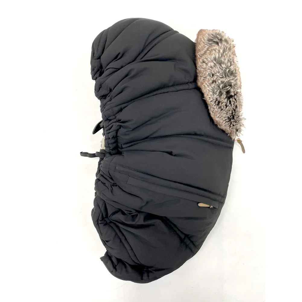 Petit Coulou Winter Cover for Infant Car Seats - Onyx Wolf (Open Box) - Image 4