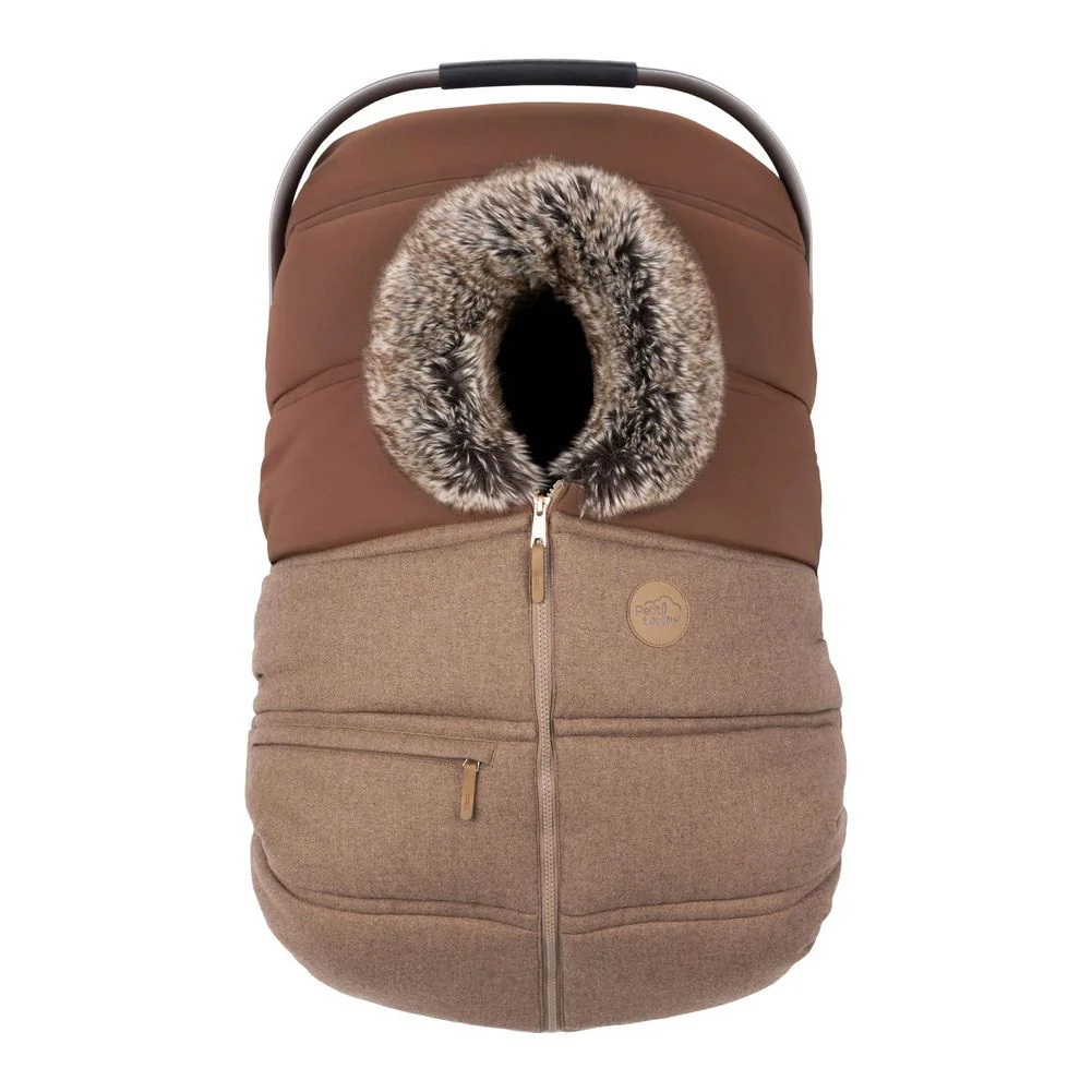 Petit Coulou Wool Collection Winter Cover for Infant Car Seats