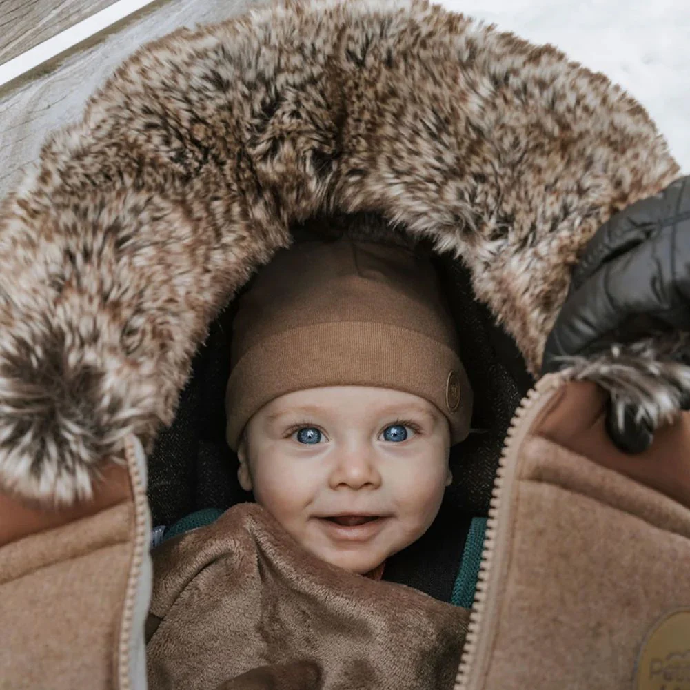 Petit Coulou Wool Collection Winter Cover for Infant Car Seats - Image 6