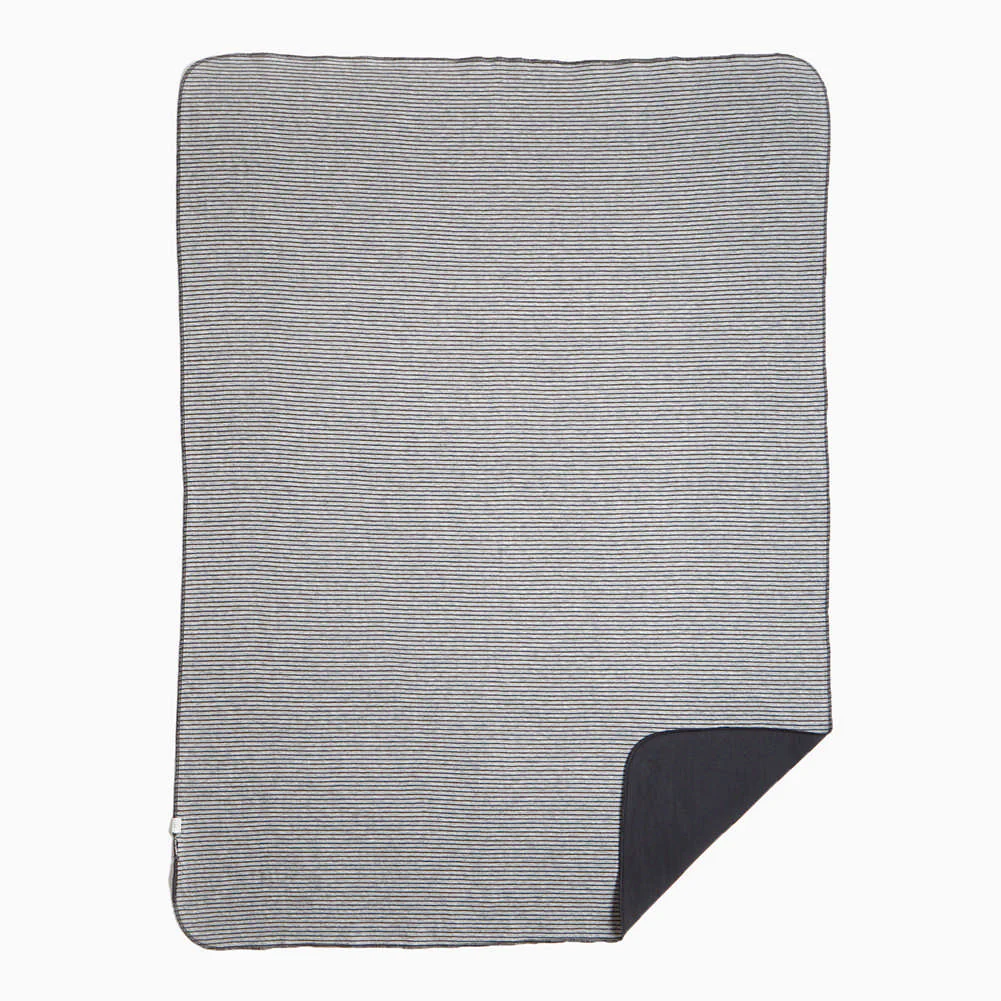 Petit Lem Reversible Blanket - Once Upon a in Dark Grey - Image 2