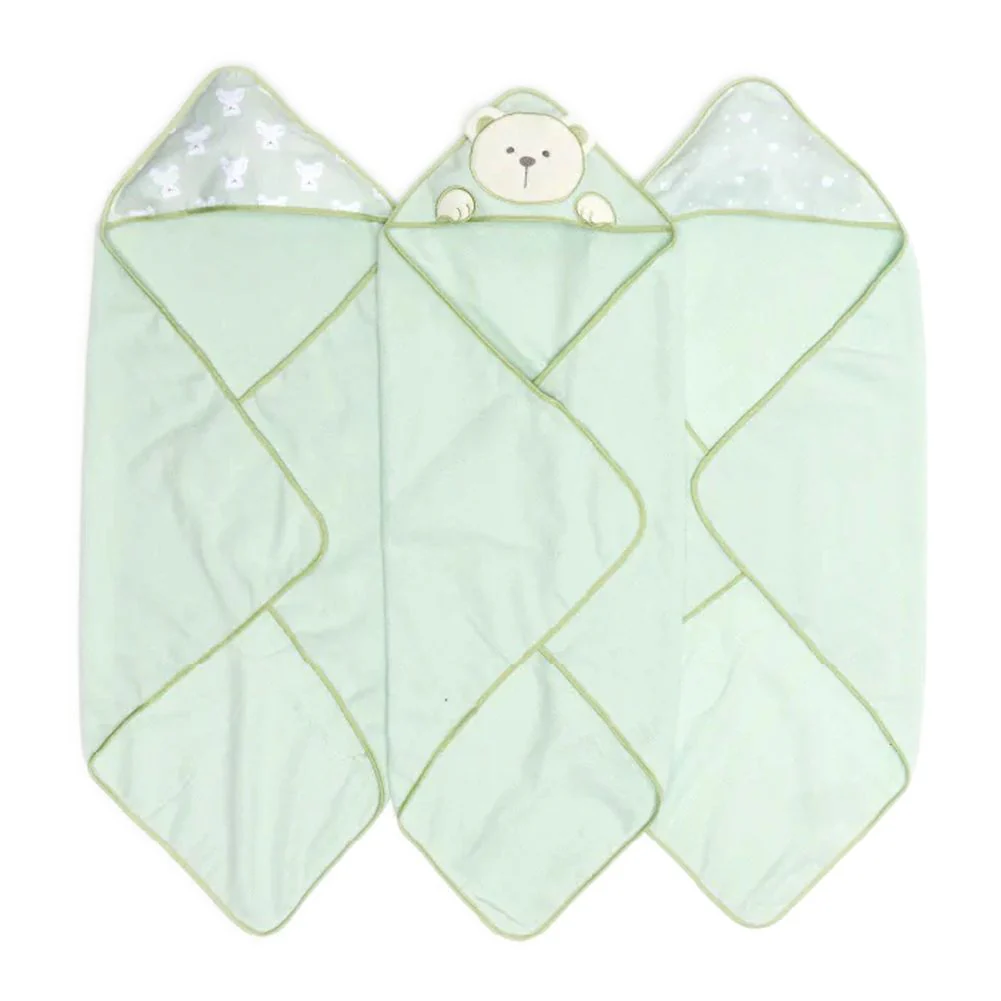 Piccolo Bambino 3-Pack Hooded Towels - Image 3
