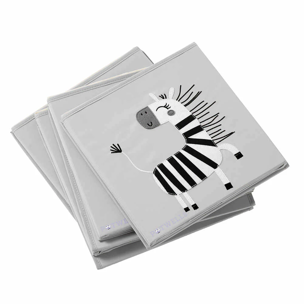 Potwells Storage Box - Zebra - Image 3