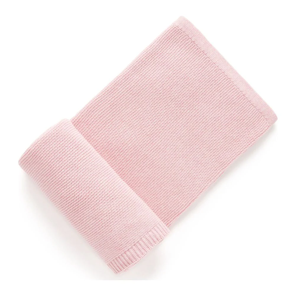 Purebaby Organic Cotton Textured Baby Blanket