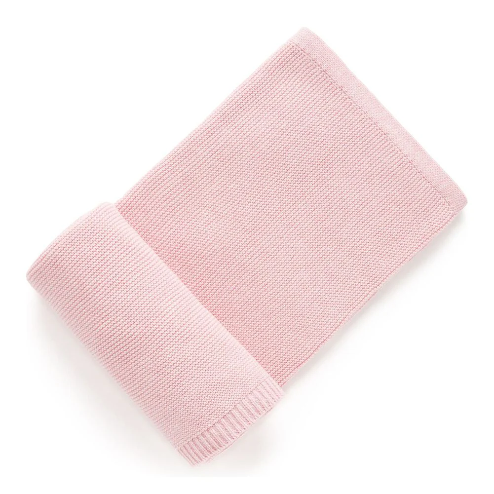 Purebaby Organic Cotton Textured Baby Blanket - Image 2