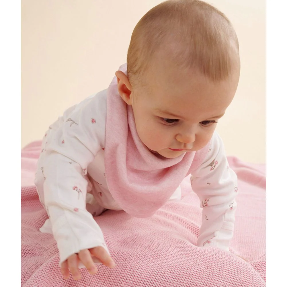 Purebaby Organic Cotton Textured Baby Blanket - Image 3