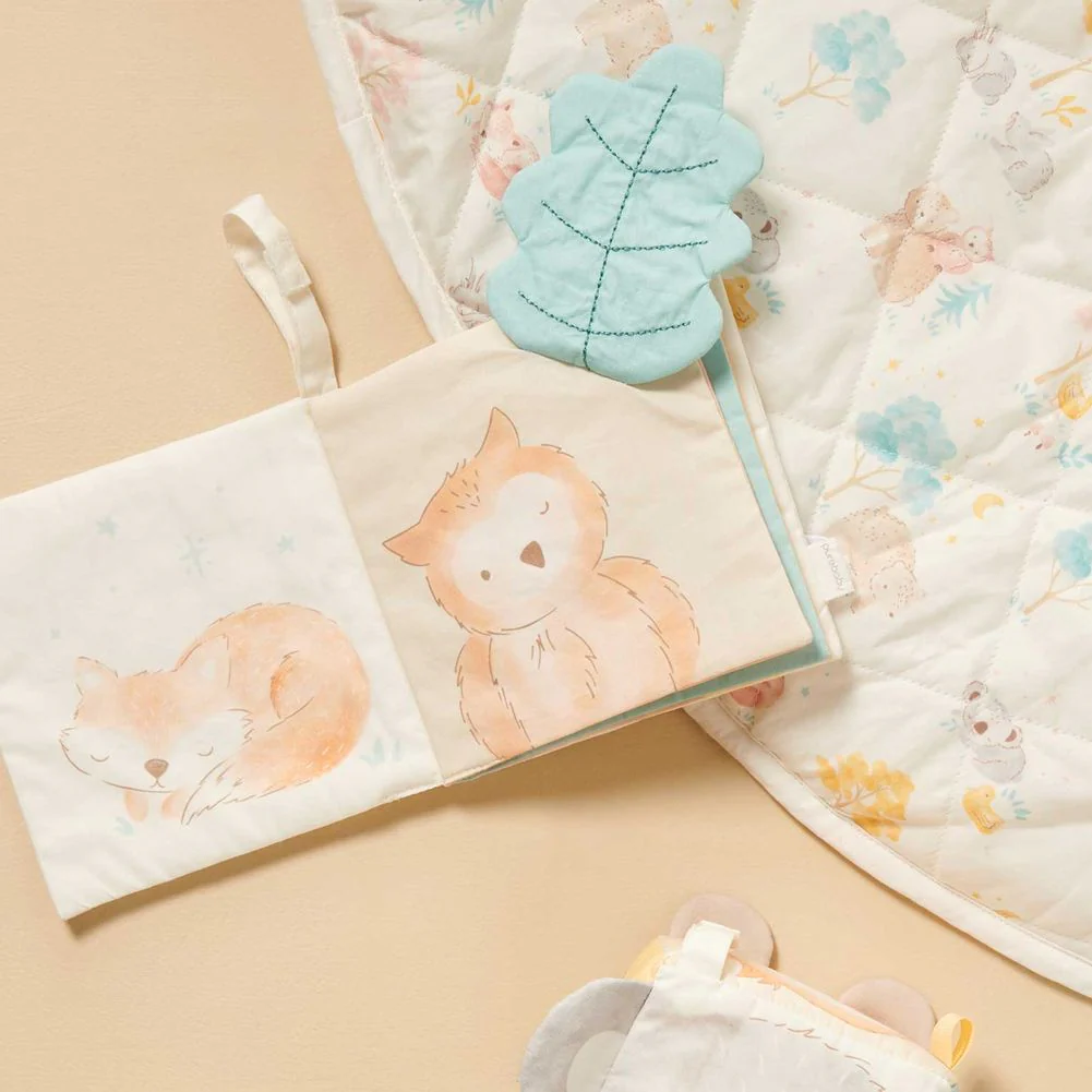 Purebaby Sensory Book Soft Toy - Little Nap - Image 6