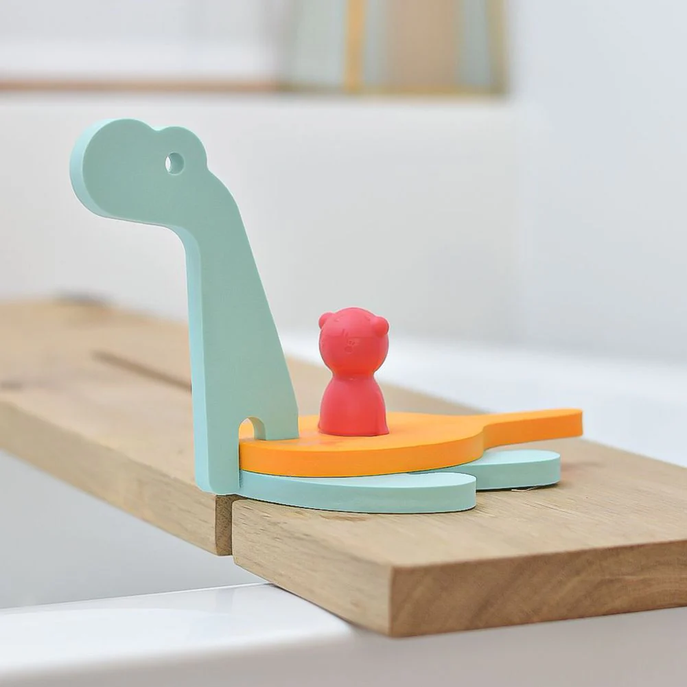 Quut Bath Puzzle Friends Toy - Dino World - Image 2