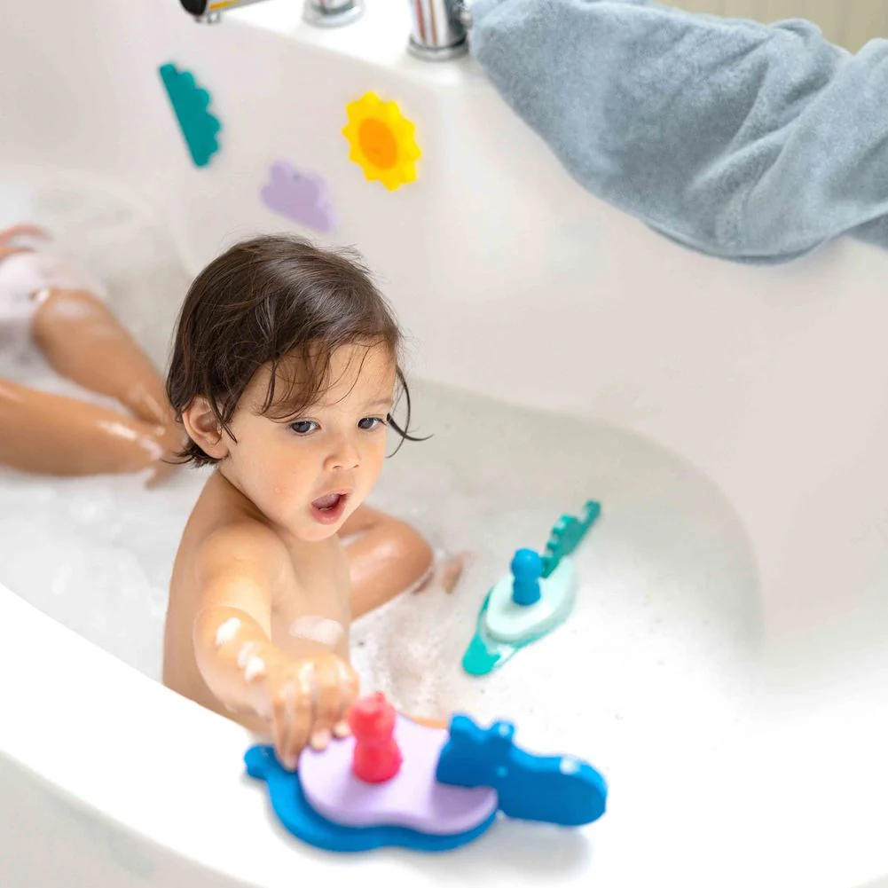 Quut Bath Puzzle Friends Toy - Into the Jungle - Image 6