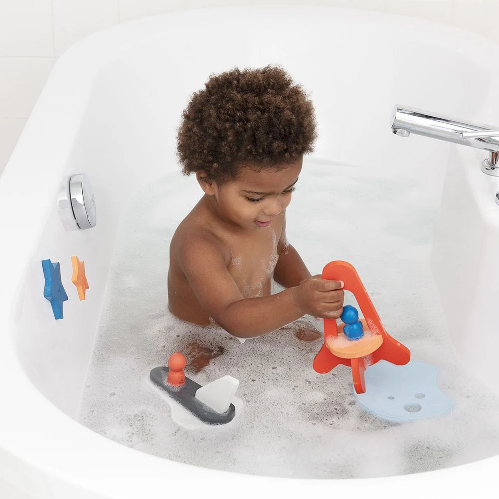 Quut Bath Puzzle Friends Toy - To the Moon and Back - Image 3