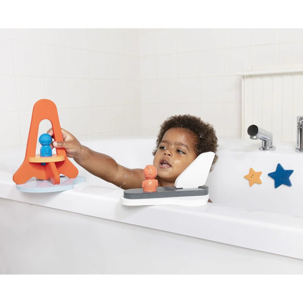 Quut Bath Puzzle Friends Toy - To the Moon and Back - Image 4