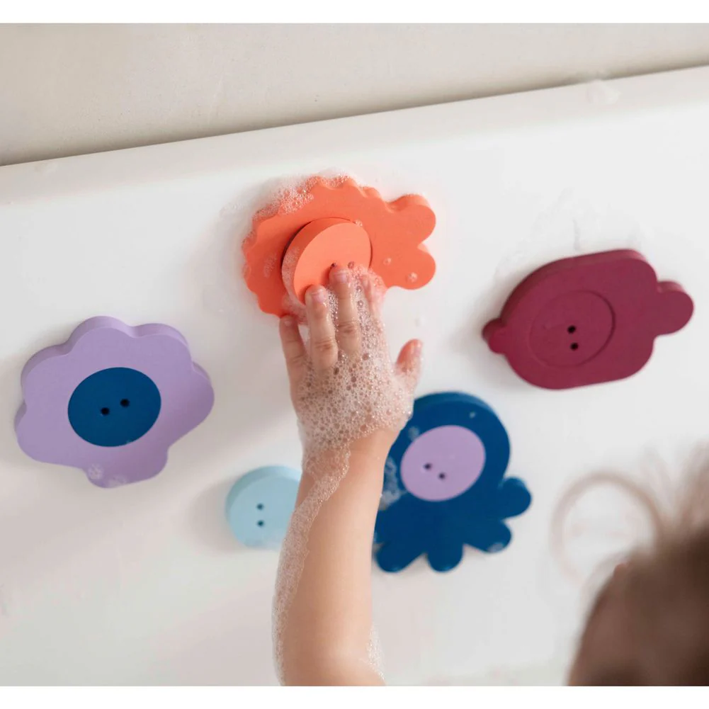 Quut Bath Puzzle Toy - Seaside - Image 3