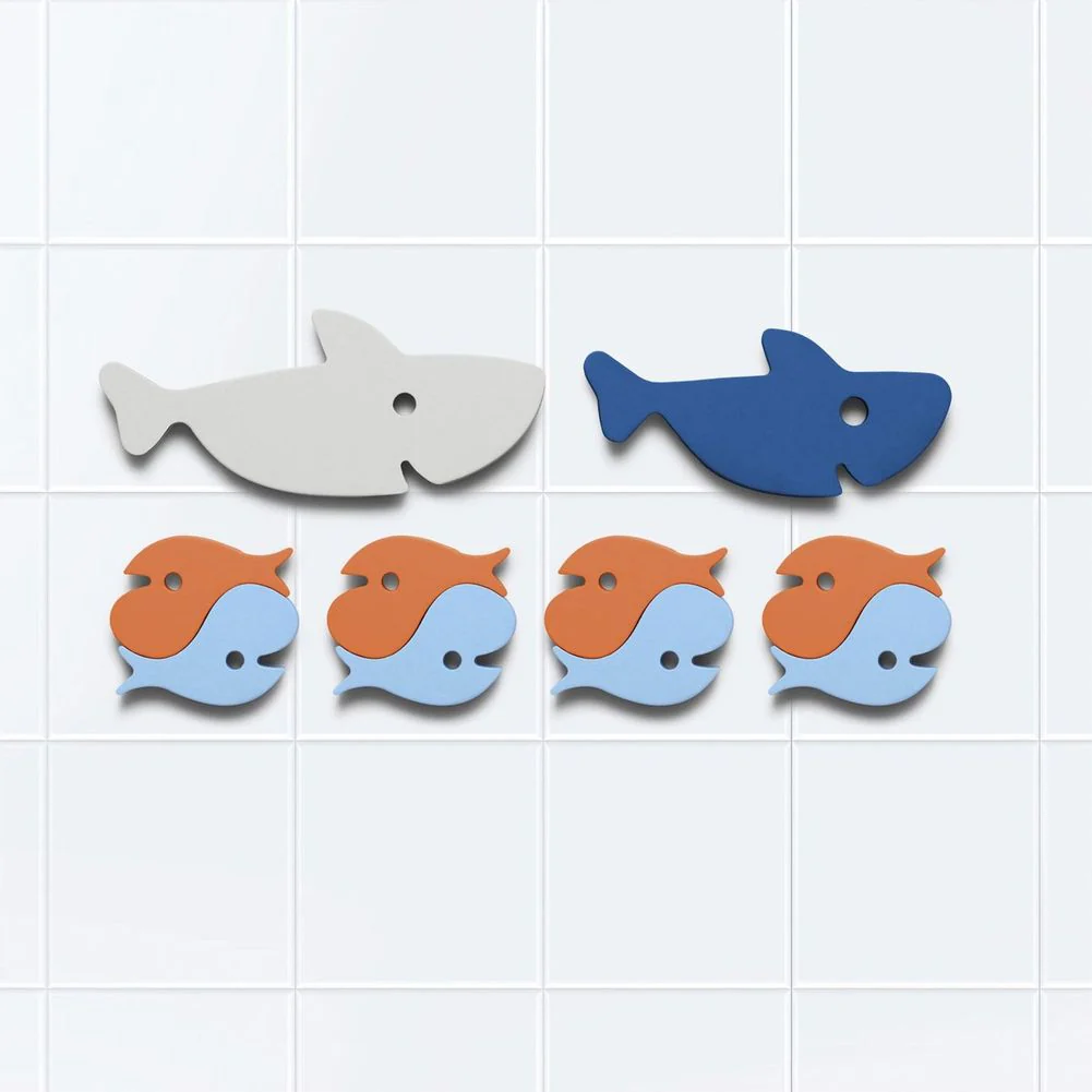 Quut Bath Puzzle Toy - Shark - Image 2