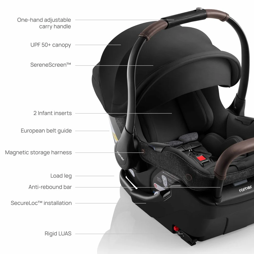 Romer Juni Infant Car Seat with Versa Base - Image 4